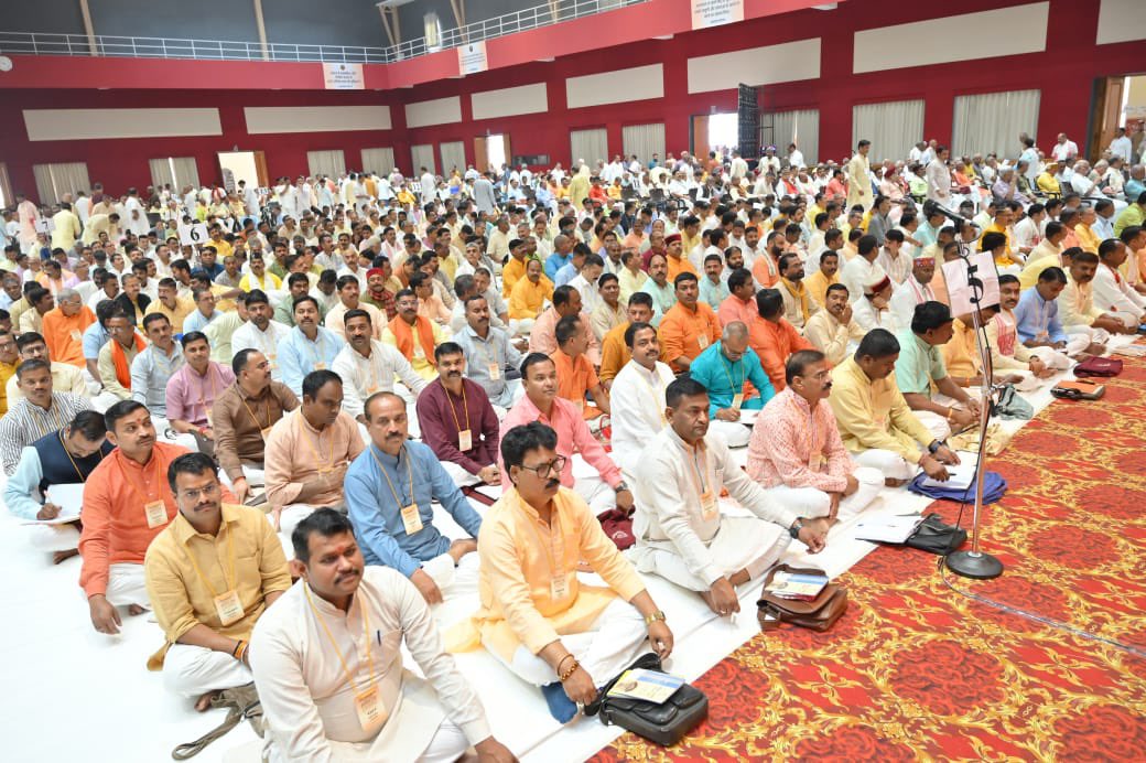 संघ शताब्दी वर्ष के कार्यक्रमों में समाज से मिल रहा प्रतिसाद प्रेरणादायी – सी. आर. मुकुंद जी, सह सरकार्यवाह